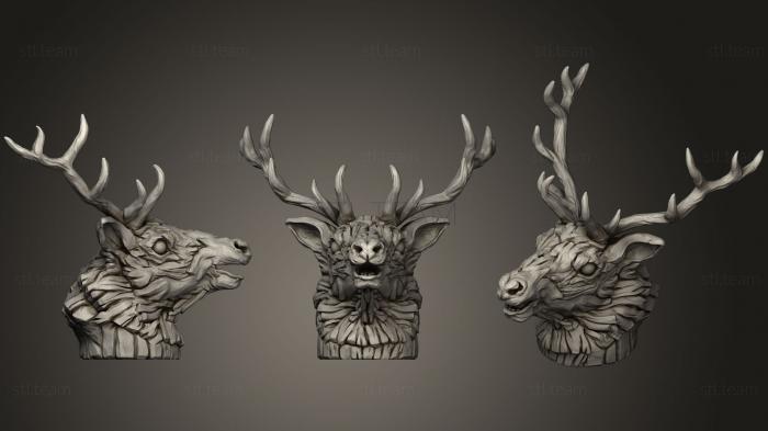 3D model Animal Totem Elk (STL)